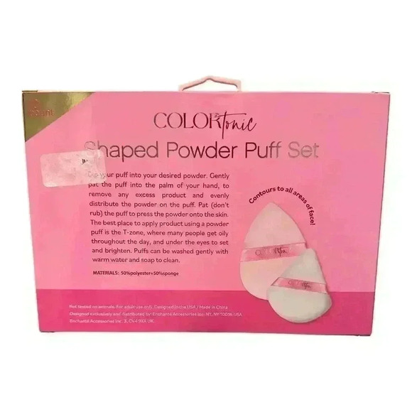 Color Tonic 10 Piece Shaped Powder Puff Set - Picture 3 of 3